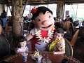 Morgan and Nathan breakfast with Lilo at Disney