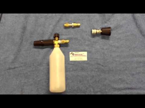 how to fit karcher detergent bottle