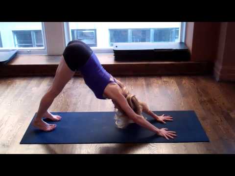 how to perform downward facing dog