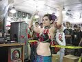 belly dancer, frederique, exhibits quiet sensual energy to the amazing world music sounds of dj cheb i sabbah at his cd release promotional for la kahena in 2005 at amoeba records in berkeley california.

produced by jeseppi trade wildfeather � 2006 the naked underground, http://jeseppinaked.blogspot.com