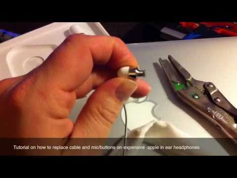how to repair apple earphones