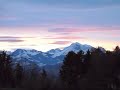 Sunset on the Moléson, Fribourg, Switzerland (accelerated) / Coucher de soleil sur le Moléson