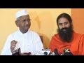 Anna Hazare, Baba Ramdev to sit on fast on June 3