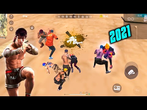 FREE FIRE FACTORY ROOF FIST FIGHT FF KING OF FACTORY CLASH SQUAD FUNNY GAMEPLAY - GARENA FREE FIRE