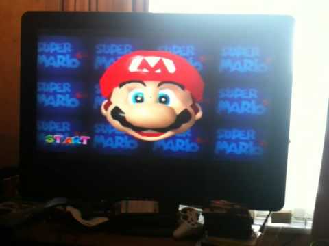 how to use nintendo 64 on hdtv