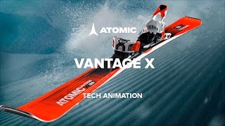 20-21 ATOMIC VANTAGE 86 C＋WARDEN MNC 13 Atomic Vantage 86 Ti Skis with Warden MNC 13 Bindings