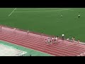 2015 北関東高校総体陸上 女子マイル 予選1組 土浦湖北・國學院栃木 鈴木志保