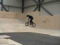 BMX 360° footjamwhip to fakie