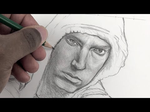 video-linktoworks-How To Draw Eminem: Step by Step Using The Grid...