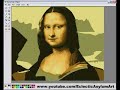 Dibujos en el Paint - La Mona Lisa
