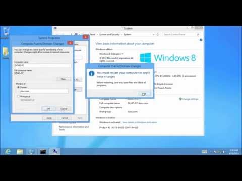 how to join a domain in windows 7