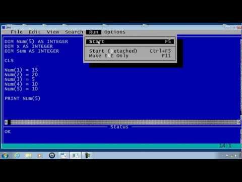 how to use locate command in qbasic