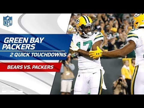 Video: Green Bay Scores 2 TDs in 53 Seconds! | Bears vs. Packers | NFL Wk 4 Highlights