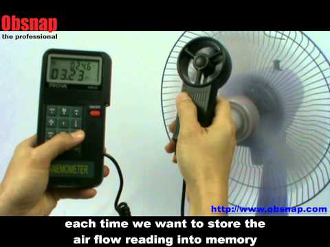 how to measure cfm from a vent