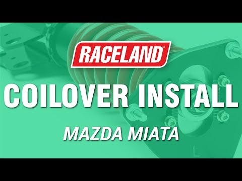 How To Install Raceland Mazda Miata MX-5 Coilovers