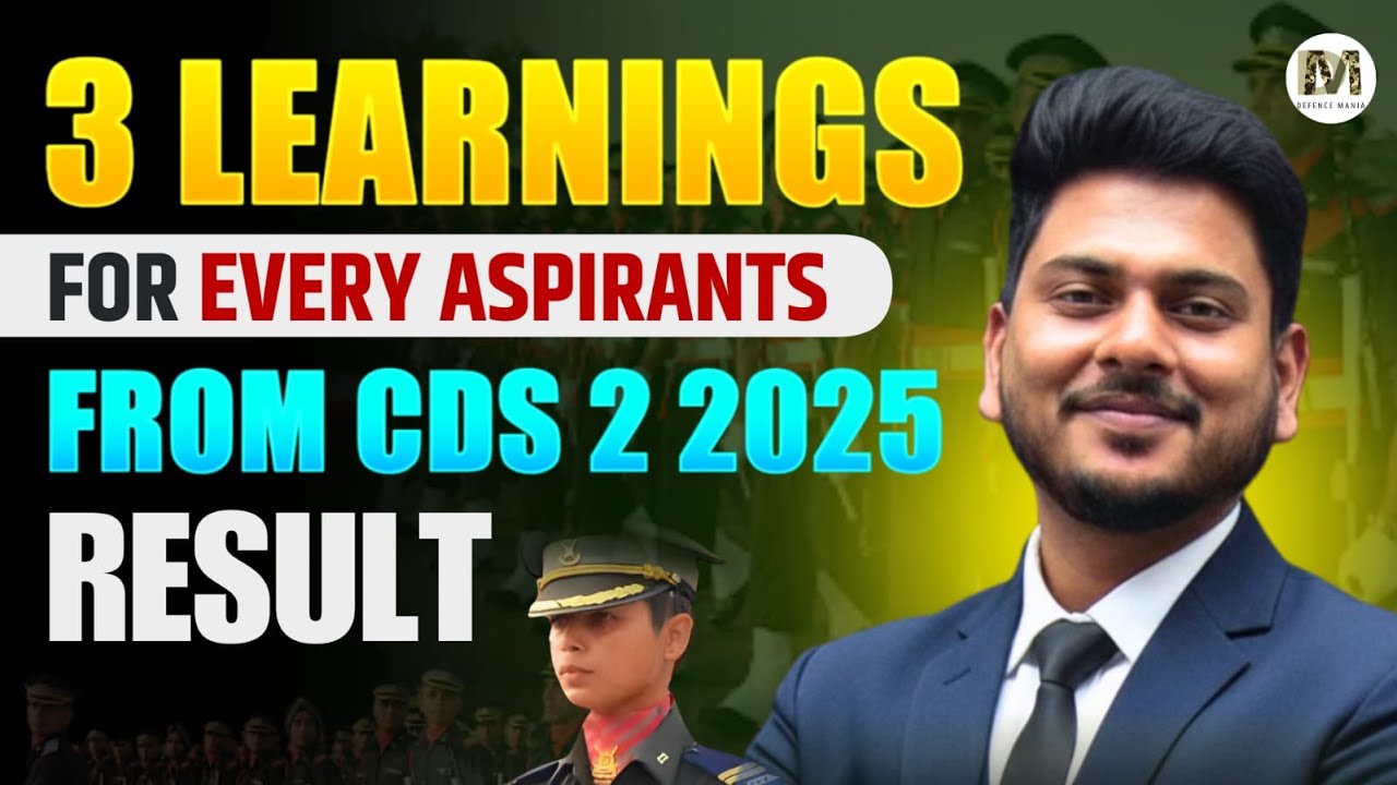 CDS 2 2025 IMPORTANT Result Discussion by Sahil bhaiya