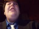 my binder is killing me.talkin' about traansmoments!i don't think i asked a question.how about just...do you wear sweatervests? if you do, show us.if you don't. show us your nicest button up and tie.