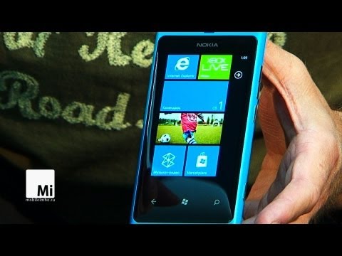 Обзор Nokia 800 Lumia (matt black)