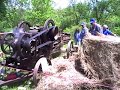 Baleing Hay With Hit & Miss Engine