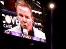l.a. sparks' marie ferdinand-harris is interviewed by ktlk's larry burnett after the sparks 98-93 victory over the connecticut sun on 06-13-08 at staples center.