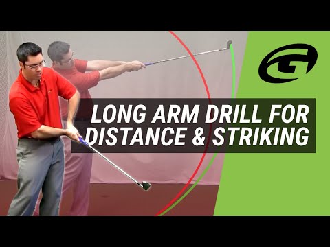 Long Arms Drill for Improved Distance & Better Ball Striking