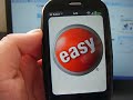 Here's a brief video showing what the easy button app for webOS can do. 