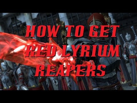 how to harvest red lyrium