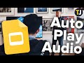 How to Play an Audio File on Continual Loop From Google Drive