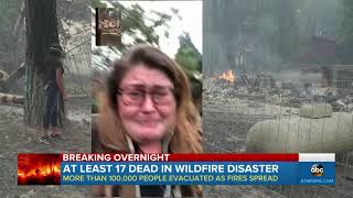 Western Wildfire Disaster (America This Morning)