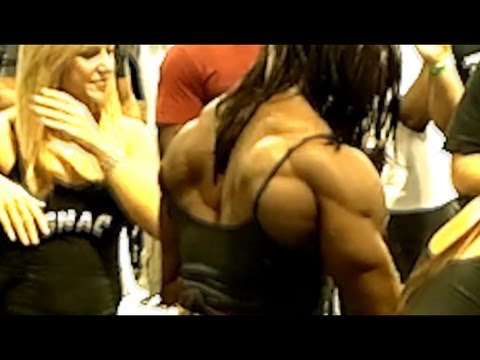 muscular - To Build Muscle Tone, SIZE, & Strength: http://www.SuperSevenSystem.com 9-Time Ms. Olympia Winner, Iris Kyle, is the most successful athlete in the world of ...