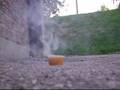 Blowing Up Motts Fruit Sauce -Slow Motion-