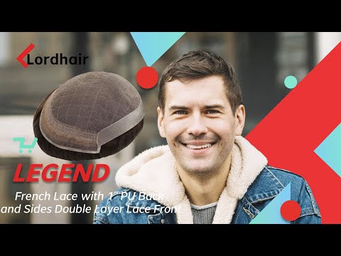 Legend: French Lace with PU Men's Hairpiece | Lordhair