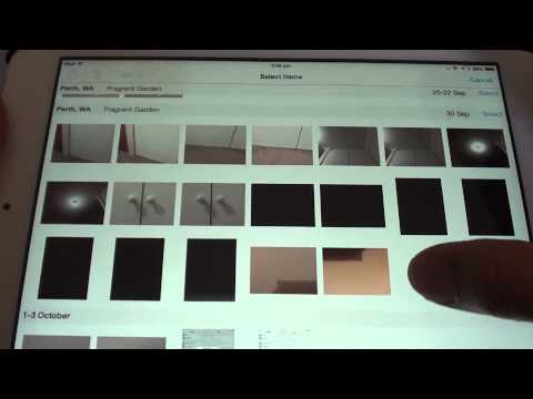 how to remove photos from ipad