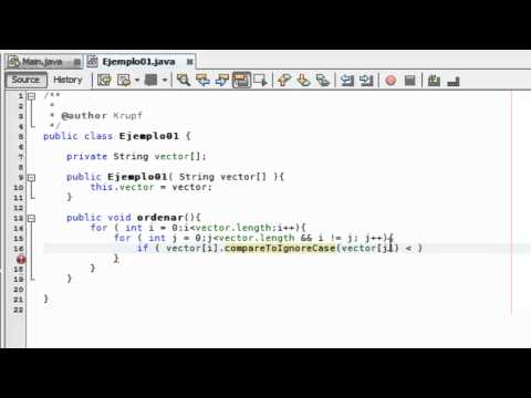 how to sort vector in java