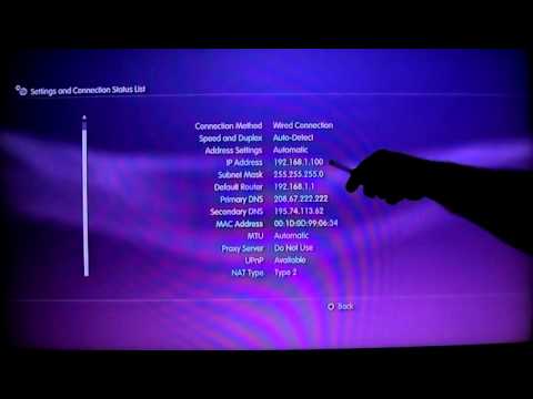 how to change nat type on ps3