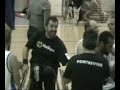 partita di basket in carrozzina