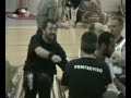 partita di basket in carrozzina
