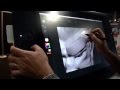 Wacom Cintiq 24HD demonstration at Imagina using Z-Brush from Pixologic (English)