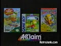bart simpson's escape from camp deadly , the simpsons: bart vs. the space mutants , the simpsons: bart vs. the world commercials (nes,gameboy) commercial 1991