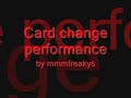 Card change tutorial