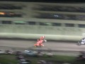 Donnny Schatz's pass of Joey Saldana at the 2009 Knoxville Nationals