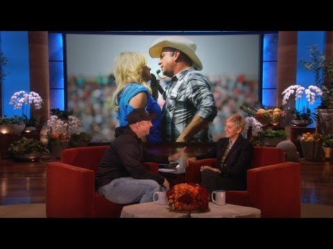 Did you see Garth on Ellen?