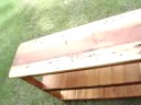 Heartpine Hall Table Heartpine Hall Table