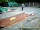 josh collins kickflip wall gap