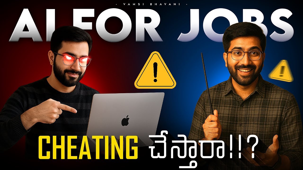 Crack Jobs with AI 🔔 | Telugu | Vamsi Bhavani
