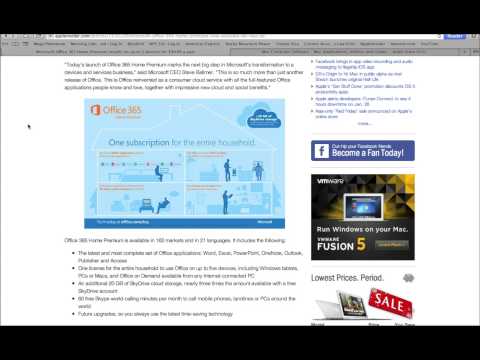 Microsoft Office for Mac 2013 Premium Release just $99 up to 5 devices