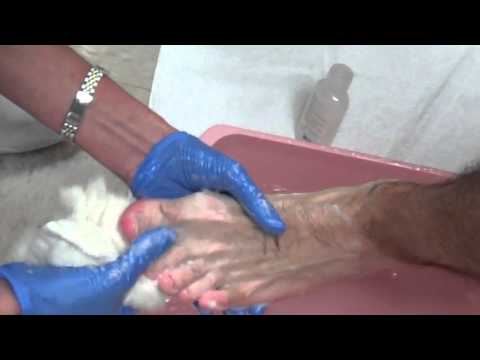 how to provide foot care