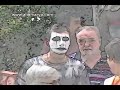 Street mimes in Piazza Signoria, Florence Italy