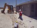 ZANJA PARA TUBERIAS DE RED DE AGUA 110mm