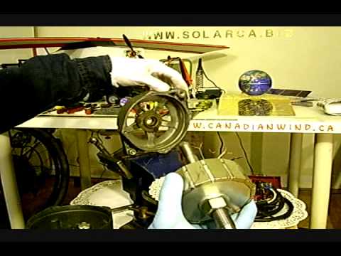 how to make a permanent magnet alternator